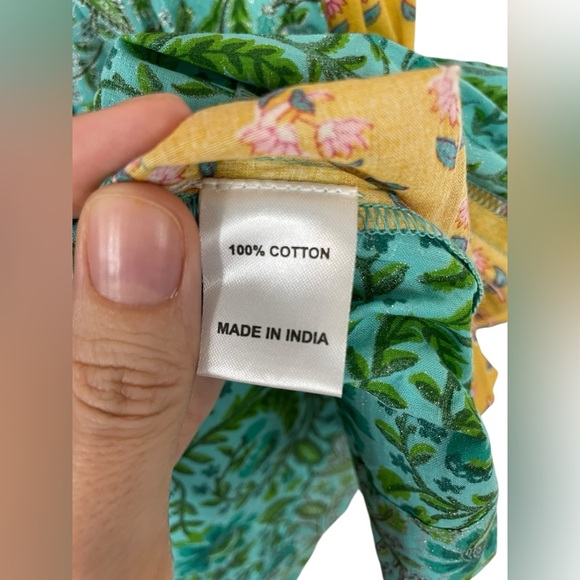 NWT Layerz Clothing Oh My Stars Mixed Print Short Sleeve 100% Cotton Top Size M - Picture 12 of 12